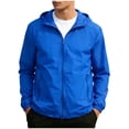 thumbnail image 2 of Yaoyar Men Full Zip Hoodies for Men Casual UPF 50+ Lightweight Jackets Sun Protection Outdoor Long Sleeve Hiking Golf Outfits, 2 of 9