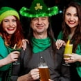 thumbnail image 4 of XGFHYJEH St. Patrick's Dayleprechaun Hat with Light, St Patricks Day Hats for Men Women St. Patrick's Day Irish Party Accessories, St. Patrick Leprechaun Costume, 4 of 7