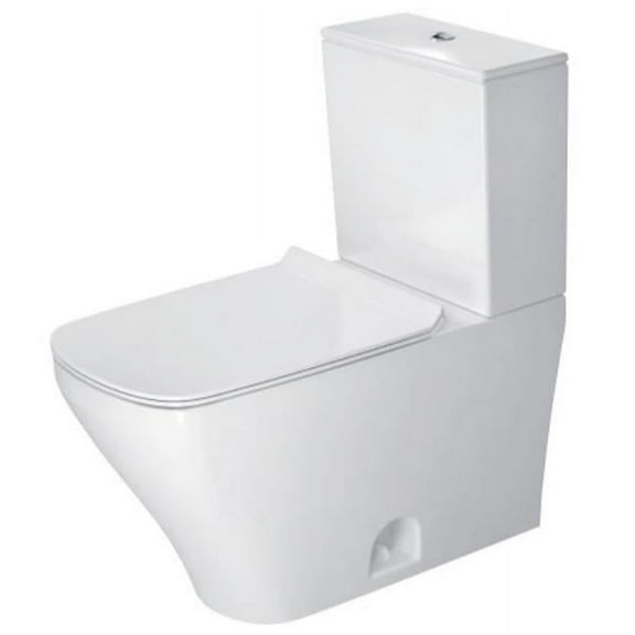 Duravit 2160012085 360 x 700 mm Toilet Durastyle White Siphon Jet Elongated Het Hygieneglaze - 2 Piece