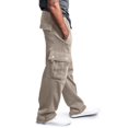 thumbnail image 3 of DEELLEEO Mens Sweatpants Drawstring Elastic Waist Solid Color Pocket Sports Pants, 3 of 5