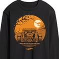 thumbnail image 3 of Hot Wheels - Halloween - Haunted Road Skull Car - Men's Long Sleeve T-Shirt, 3 of 5