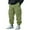 Green Sweatpants for Men, variant on DODADAWANJ Cargo Sweatpants for Men with Pockets Casual Elastic Waisted Drawstring Sweatpant Cinch Bottom Hiking Workout Pants Navy L