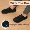 thumbnail image 3 of Barerun Men's Moccasin Slippers Wide Memory Foam House Shoes for Indoor & Outdoor, 3 of 8