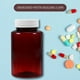 thumbnail image 2 of Contenedor de 12 pastillas de 250 ml para guardar pastillas, contenedor vacío para guardar medicamentos, 2 of 7
