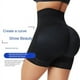 thumbnail image 2 of Pantalones cortos moldeadores para mujer, bragas de levantamiento de glúteos con vestido con ribete de encaje, pantalones de yoga para la oficina, pantalones cortos XL, 2 of 5