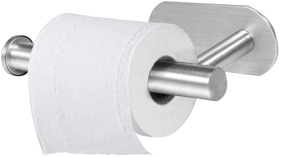 Details about   Brushed nickel toilet paper holder 