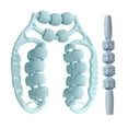 thumbnail image 1 of Rodillos de masaje para músculos, piernas, 21 ruedas, 4 ruedas, prácticos y versátiles, masajeadores de piernas para muslos, hombres, mujeres, viajes. Azul, 1 of 8