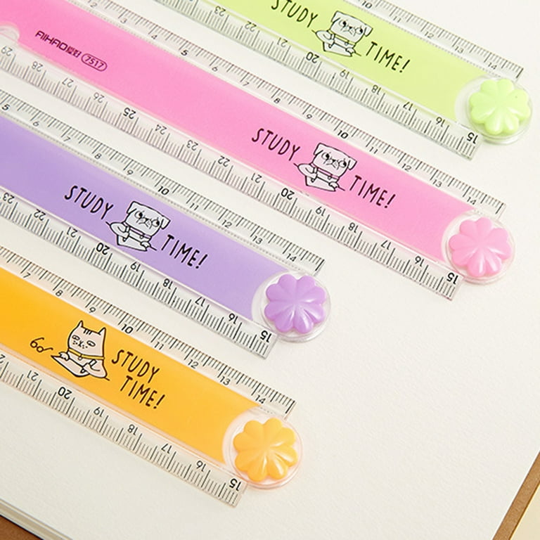 Folding Ruler Multifunction DIY Drawing Rulers Compatible with Kids  Students Office School Stationery Blue/Green/Red
