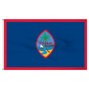 Guam flag 2 x 3 feet nylon