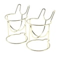 thumbnail image 1 of Soporte para esponja de maquillaje Yuyangstore 2 uds Oro de lujo, 1 of 8