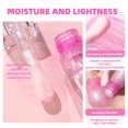 thumbnail image 3 of 1/2/3pcs Temperature Change Lip Oil Moisturizing Easy To Color Moisturizing Not Easy To Stick Cup Color Change Lip Glaze Doodle Lip Makeup, 3 of 4