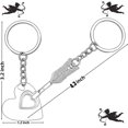 thumbnail image 2 of Keychain Couples Keyring, 2 of 11