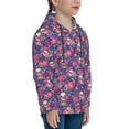 thumbnail image 3 of Lsque Skull colorful flower daisy Patten Youth Hoodie Sweatshirt Pullover with Kangaroo Pocket Boys and Girls Hoodie Warm Hoodie for Kids-Medium, 3 of 6