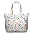 thumbnail image 1 of Boho Artistic Flower Print Duffel Floral Weekender Bag, Lightweight, , Adjustable Shoulder Strap, 1 of 5