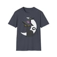thumbnail image 2 of Cat Witch Hat, Gildan Unisex Softstyle T-Shirt, Graphic Tee, S-3XL, 2 of 5