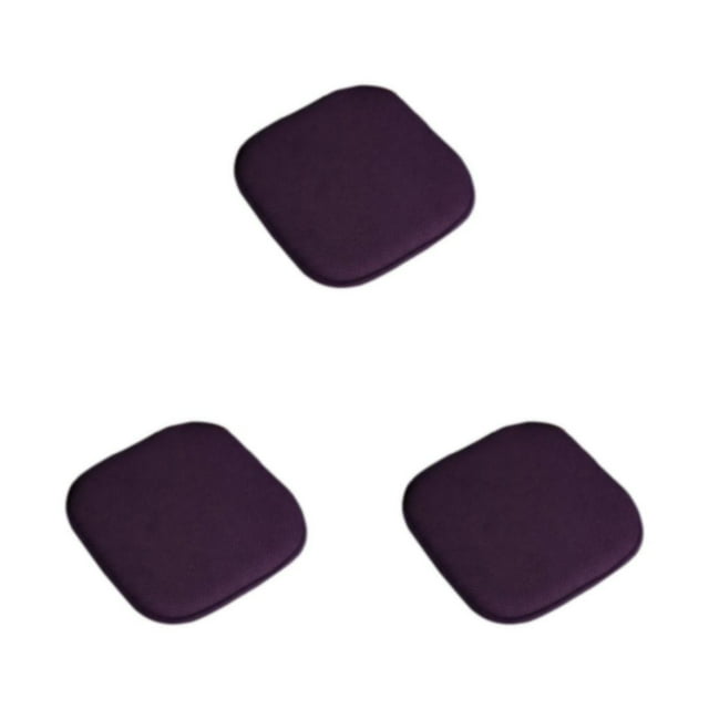 Advancent Cojín De Asiento Con Algodón Viscoelástico Para Un Confort Óptimo Cojín De Silla De Algodón Viscoso De Poliéster Morado-B Type1 NO1