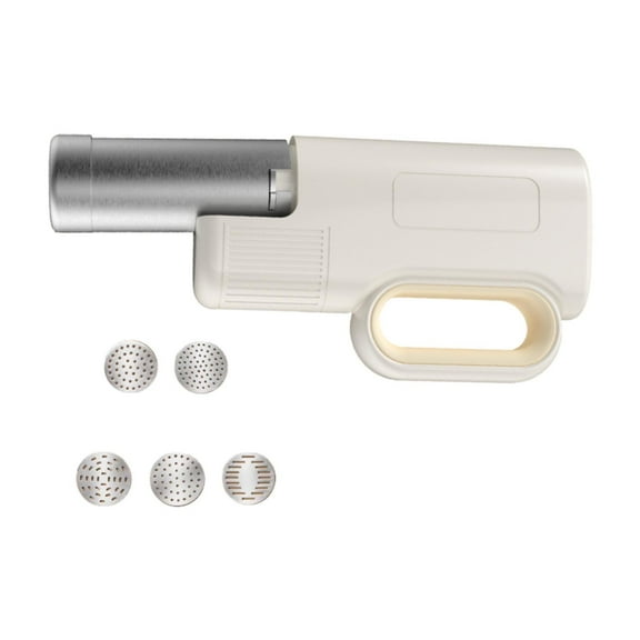 deevoka Electric Pasta Maker Comfortable Grip 5 Heads Noodle Press for Lasagna Ramen