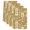 Gold, Tan, Cream, variant on Summer Botanical Kitchen Towels Set of 1, Retro Tropical Palm Trees Fruits Leaf Gold Absorbent Dish Towels for Kitchen, Microfiber Hand Towel, Quick Drying Tea Towel for Cleaning Dishcloths