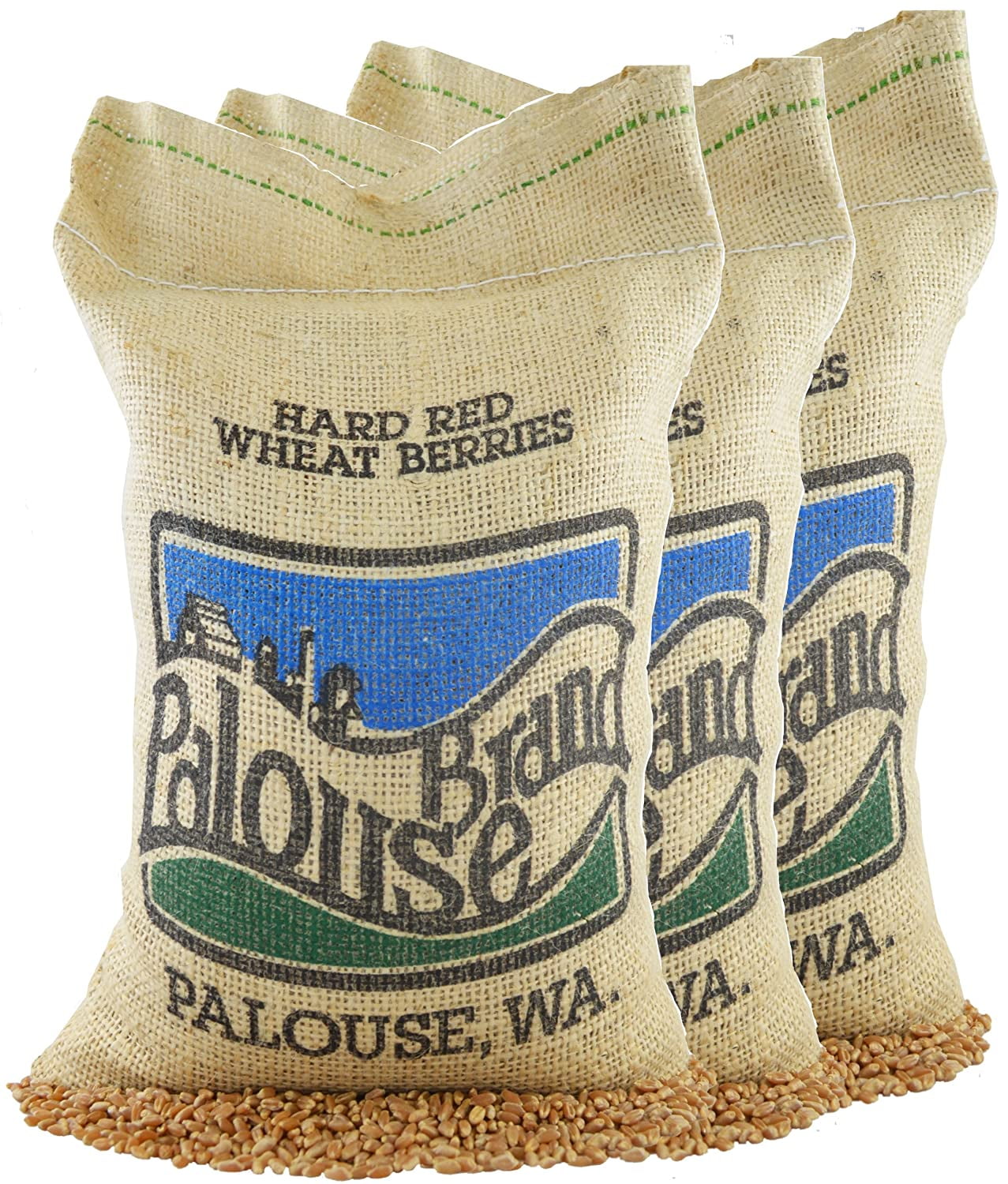 NonGMO • Hard Red Spring Wheat Berries • 15 lbs • Palouse Brand • USA Grown