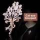 thumbnail image 5 of Minnieouse broche para mujer, broche de diamantes de imitación, broche con forma de flor de aleación, decoración de ropa, regalo para ceremonia Ropa, zapatos y accesorios Miscelánea, 5 of 6
