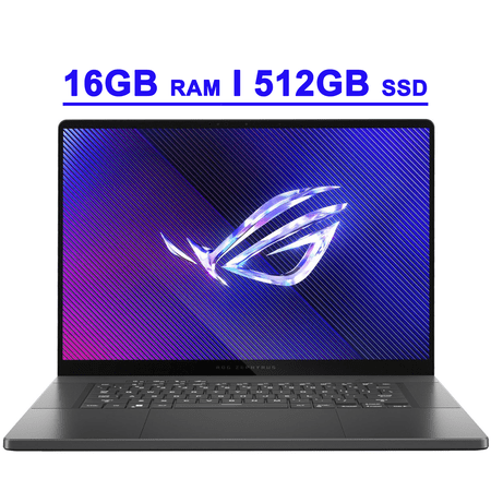 Asus ROG Zephyrus G16 Premium Gaming AI Laptop 16" 2560x1600 OLED 240Hz 500nits Intel 16-core Ultra 9 285H 16GB DDR5 512GB SSD GeForce RTX 5070 (Up to 798 AI TOPS) RGB Backlit Thunderbolt Win11