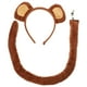 thumbnail image 2 of WORGEOUS 1 juego de diadema con orejas de mono para cosplay, accesorio de cola, diadema con orejas de animal, disfraz de mono para fiesta, clip aleatorio y accesorios, 2 of 9