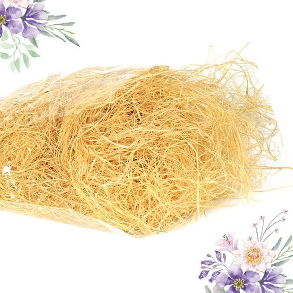 HEATSHAKING 1 Pack of 120G Raffia Khaki Shredded Filler for present Packaging 14x9x5in