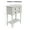 Antique White, variant on Entryway Table with Storage, Rustic Small Console Table w/ 3 Drawers & Open Bottom Shelf, Skinny Wood Console Table, Narrow Sofa Side Table for Living Room, Foyer, Entry Table, Black