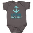 thumbnail image 3 of Inktastic Captain Adorable, Boat Anchor, Sailor, Sailing Boys Baby Bodysuit, 3 of 5