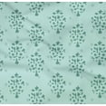 thumbnail image 4 of oneOone Organic Cotton Poplin Twill Fabric Floral Block Print Fabric BTY 42 Inch Wide, 4 of 4