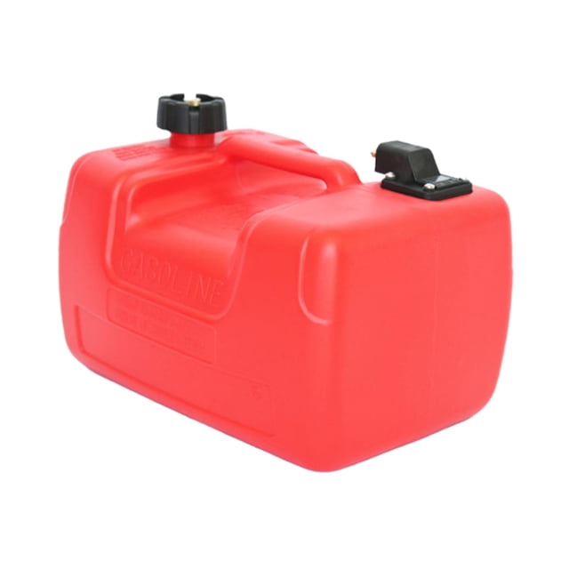 Tanque de combustible para barco, motor fueraborda marino, tanque de combustible, tanque de gas portátil para barco, fácil instalación, contenedor de 12L