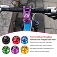 thumbnail image 4 of Cojinete de bicicleta Naiovety Juego de cuencos de cojinete ligero Horquilla delantera Tubo interno externo Negro, 4 of 6