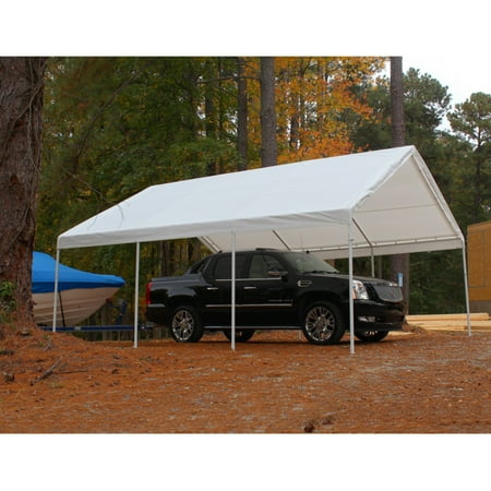 King Canopy Hercules White Canopy Carport - 18 x 20