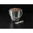 thumbnail image 2 of Crafthouse by Fortessa Round Stainless Ice Bucket with Wood Lid & Tongs - 3.3 Quarts ice buckets, 2 of 4