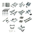 thumbnail image 3 of Almencla RC Car Upgrade Parts Set Front Rear Shock Mounts Spare Parts RC Front Rear Swing Arm for 1/16 Short Course Drifting Car 16209 titanium, 3 of 8