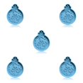 thumbnail image 2 of Matsuzay Molde de resina de silicona para Navidad, moldes antiadherentes, molde de copo de nieve con temática navideña, utensilios de moldeo Tipo 2 5Conjunto, 2 of 6