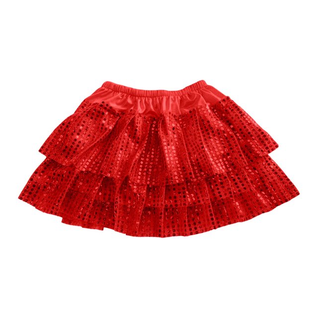 Jupes Mini pour Filles Jupe de Performance Costume Tenue de Scène Latin Jazz Tutu Fête Carnaval Robe de Danse Tenues Mode 2026