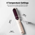 thumbnail image 3 of Cold Ionic Hair Straightening Brush, with 4 Temperature Adjust, Hot and Cold Air Styling, 3 of 7