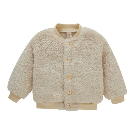 

Boys Jackets Size 10-12 Coat Boys Toddler Children Kids Baby Boys Girls Solid Coral Cardigan Coat Outer Outwear Outfits Clothes Puffy Jacket