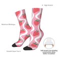 thumbnail image 4 of Vsdgher Strawberries Crew Socks for Men & Women, Breathable Casual Athletic Ankle Socks, 4 of 6