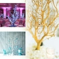 thumbnail image 5 of Efavormart 34" Manzanita Centerpiece Tree + 8 Acrylic Bead Chains For Wedding Banquet Birthday Party Event Tabletop Decorations - Metallic Gold, 5 of 11