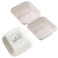 thumbnail image 4 of Caja de embalaje desechable, caja con cerradura, lonchera para llevar, lonchera de pulpa para hamburguesas, lonchera degradable y extensible para tartas, 4 of 4