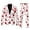White, variant on JHHLSF Mens Valentines Day 3D Digital Printed Suit Set Light Business Jacket Suit Pink,3XL