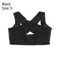 thumbnail image 1 of Health Care Adjustable Black Women Posture Correction Posture Shoulder Corrector Back Support Belt Brace BLACK S, 1 of 8