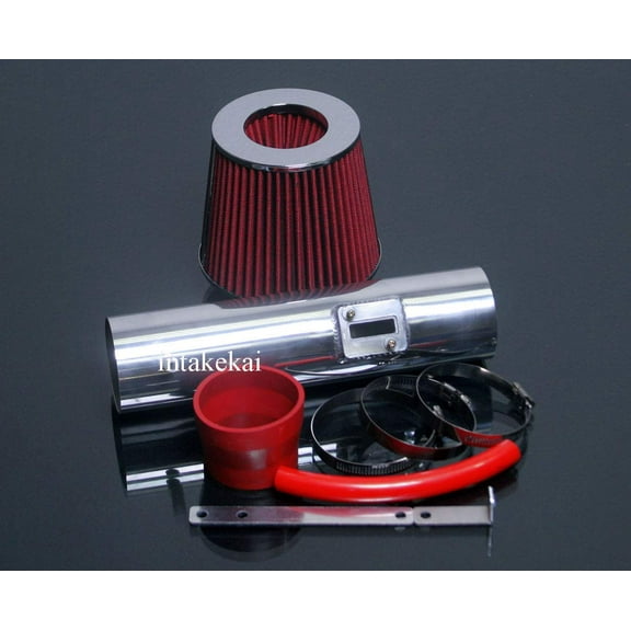 2007 2008 2009 2010 2011 2012 2013 2014 2015 HONDA ODYSSEY / 2009-2015 HONDA PILOT / 2009-2013 HONDA RIDGELINE 3.5L V6 ENGINE AIR INTAKE KIT   FILTER (RED)