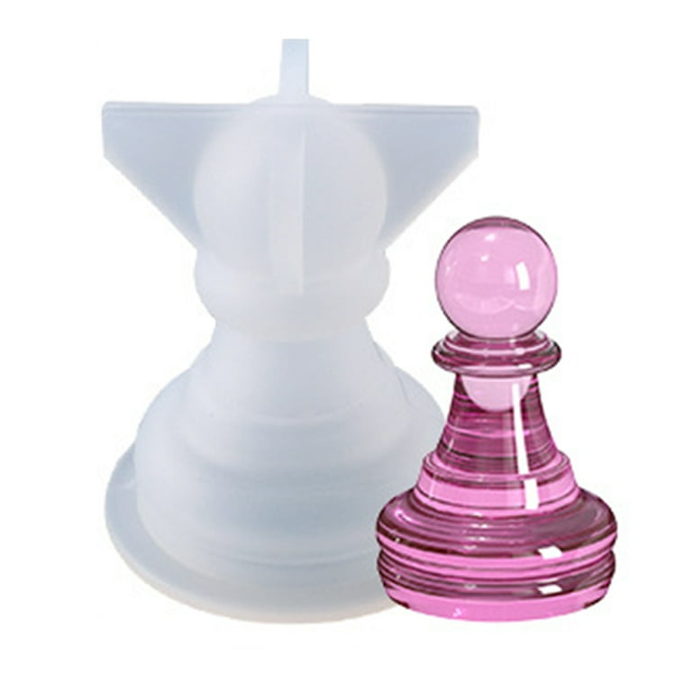 3D International Chess Piece Mold Jewelry Resin Casing Mold Chess Shaped  Chocolates Candy Baking Tools Easy to Use - AliExpress