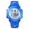 thumbnail image 2 of Reloj deportivo impermeable para niños Reloj de pulsera con alarma con luz de fondo y esfera redonda para niños Eigraketly EL4551-04, 2 of 2