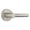 Satin Nickel, variant on Miseno MLK5012SN Elkton Round Rod Non-Turning One-Sided Door Lever - Nickel