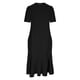 thumbnail image 5 of Puntoco Vestido De Verano De Algodón Y Lino De Color Sólido Para Mujer Vestido De Manga Corta Con Cuello Redondo Negro Xxxl,Regalos Para Mujer Joven, 5 of 6