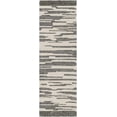 thumbnail image 7 of Hauteloom Jay Wool Living Room, Bedroom Area Rug - Bohemian, Transitional - Black, Cream - 8' x 10', 7 of 7